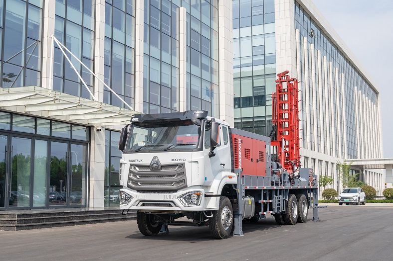 车载式气动水井钻机HW-CZ-260SL